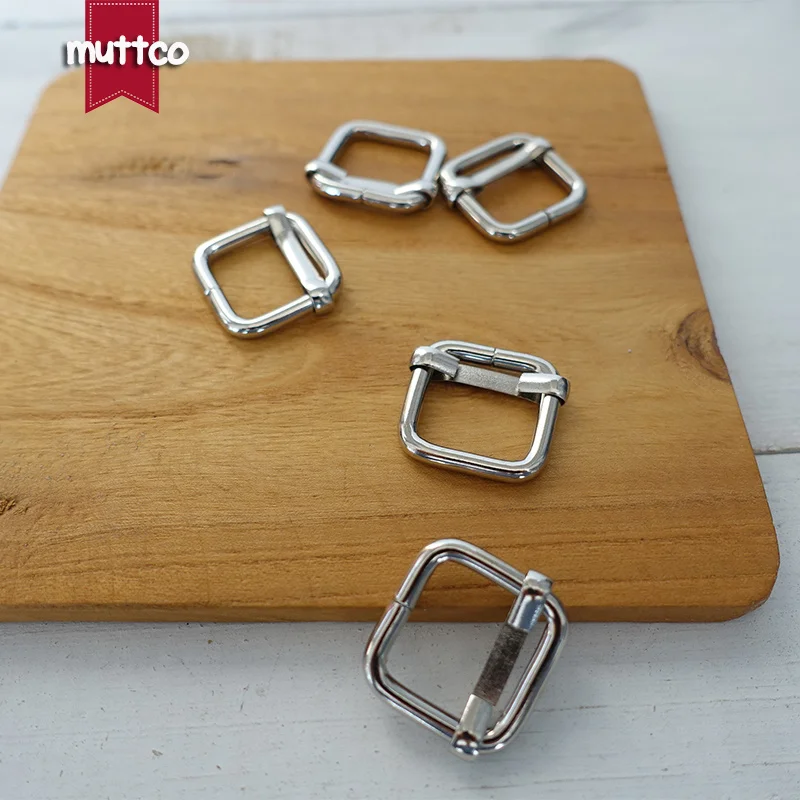 Hebilla ajustable de Metal para hacer bolsos, mochilas, equipaje, collar de perro, correas de 15mm, hebilla de metal chapada en el medio ambiente, LXK-15S - imagen 3