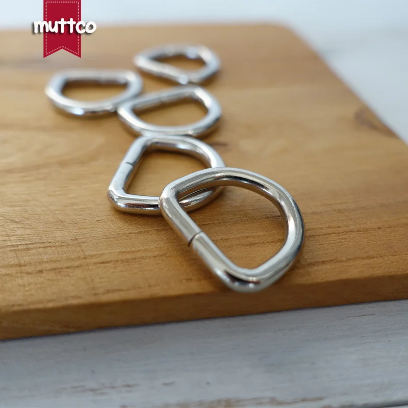 50 Uds. De accesorios para hacer Collar de perro DIY, 15-30mm, costura de equipaje, botón Manual, anillo en D y hebilla de semianillo para C hecha a mano - imagen 4