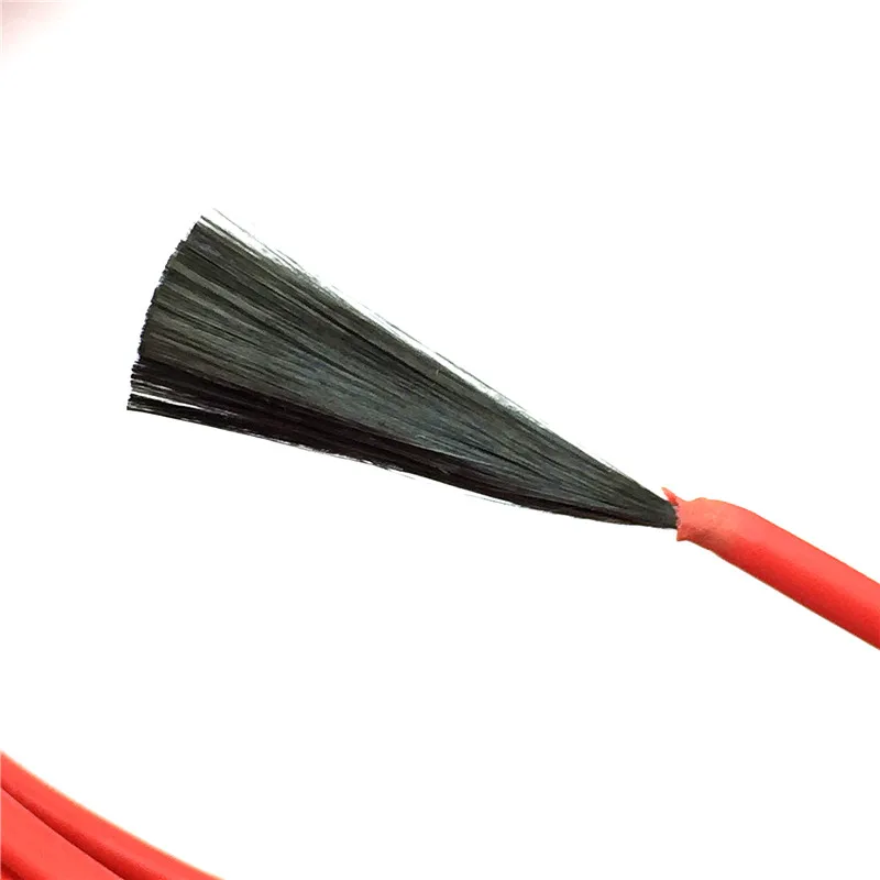 Sistema de Cable de calefacción de suelo por infrarrojos, Cable de fibra de carbono de 20M, 12K, 33Ohm, 2,0mm - imagen 2