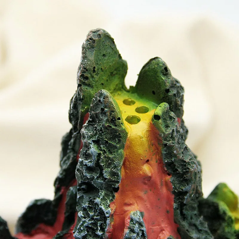 Piedra de aire Artificial para decoración de acuario, paisajismo para peces y mascotas acuáticas, adorno de estatua volcánica de simulación de resina - imagen 5