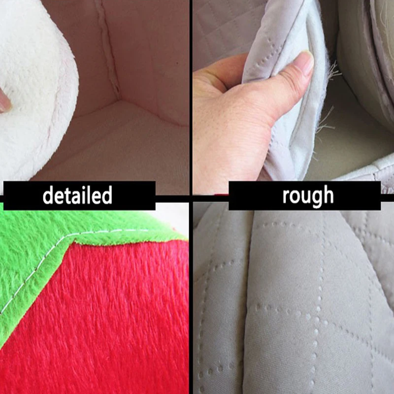 Casa para perros de alta calidad, cama grande para perros, tienda para gatos con estampado de leopardo y fresa, cojín cálido para conejos, cesta ZL03 - imagen 5