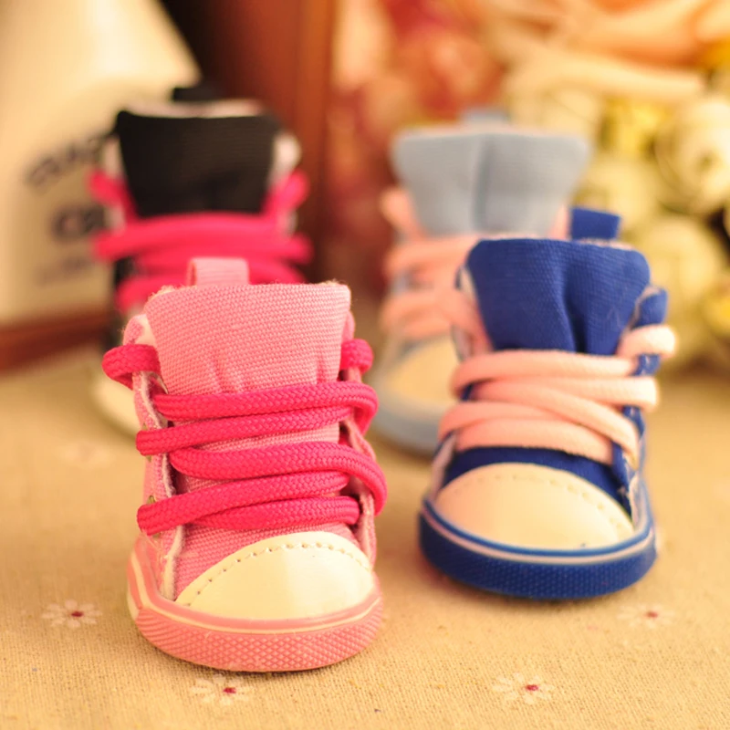 Zapatos antideslizantes para mascotas, calzado de moda para perros pequeños, botas para cachorros, ZL102, 2024 - imagen 3