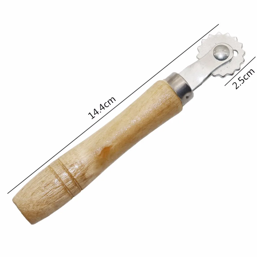 Rueda de alambre recto, herramienta de embutidor de colmena para marco de colmena, fijación de base, suministros de apicultura portátiles, embutidor de alambre de mano, 1 ud. - imagen 3