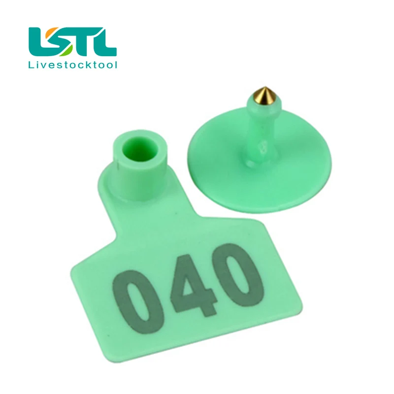 Etiquetas de oreja para ganado, con números de palabras, 001-500, láseres de oreja para animales de granja, identificación de cerdo, herramientas de granja - imagen 3