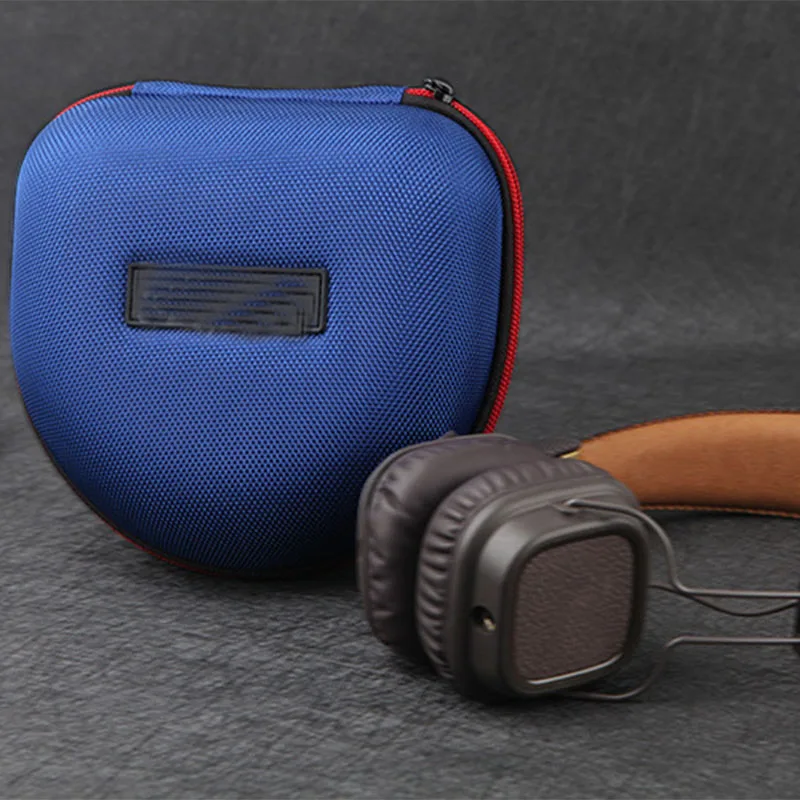 prativerdi Shockproof EVA Headphone Case Portable headset storage bag High Quality Travel Organizer Zipper Lock Box for Marshall3
