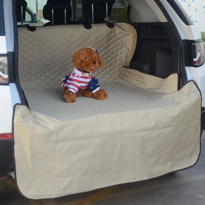 Estera impermeable para mascotas, portadores de perros, cubierta Interior de coche antiarañazos, Protector de viaje, bolsa de asiento trasero para SUV, accesorios de cubierta para mascotas - imagen 2