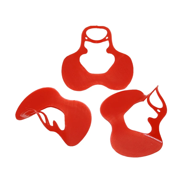 50 Uds. Gafas de pato de plástico Anti-peck Eyed pato pollo chocadeadora aves de corral equipo de granja gafas de pato rojo accesorios especiales - imagen 5