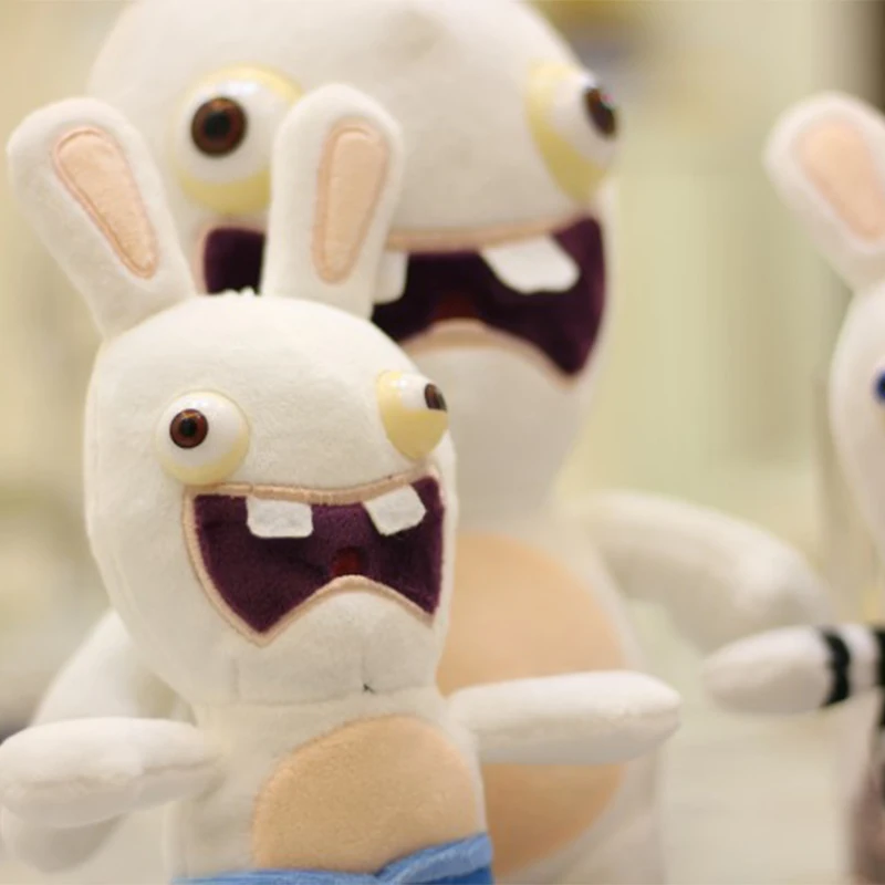 OnnPnnQ Funny Dog Toys Pet Puppy Chew Squeaker Squeaky Plush Sound Crazy Rabbit Stuffed cotton bite Squeaking Toy for small dog2