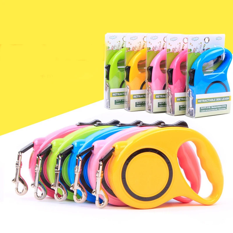 ABS High-Grade Stable Durable 3 Meter Automatic Retractable Dog Traction Rope Leashes Pet Leads Pet Supplies Dog Accessories - imagen 3