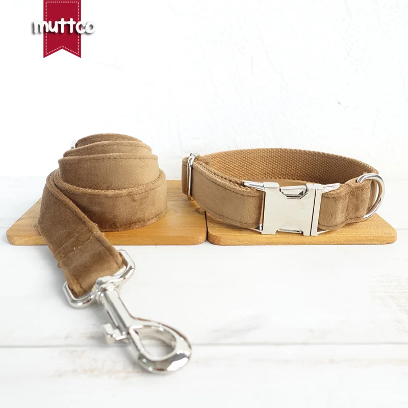 MUTTCO vende al por menor collar de perro ajustable THE AMBER juego de correa flexible para entrenamiento de seguridad de mascotas 5 tamaños UDC079 - imagen 5