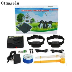 Sistema de valla eléctrica para perros con collar recargable