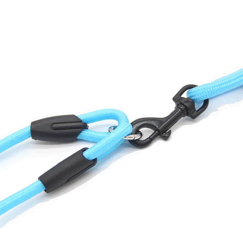 Correas dobles de nailon para perros, Collar de corbata, accesorios seguros para perros, cinturón de seguridad para arnés para cachorros, correas de entrenamiento para perros, suministros para mascotas - imagen 5