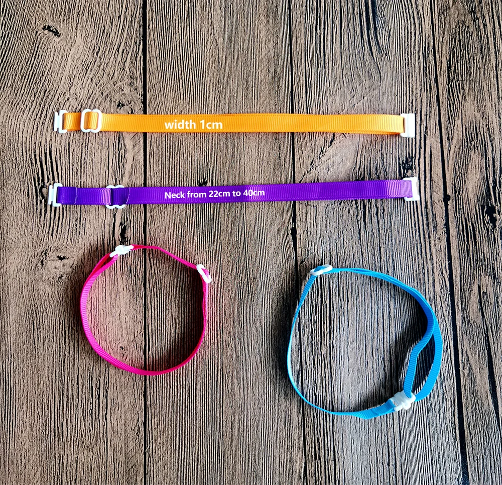 Varios colores de pajaritas para perros Masue Pets organizadas por tonalidades