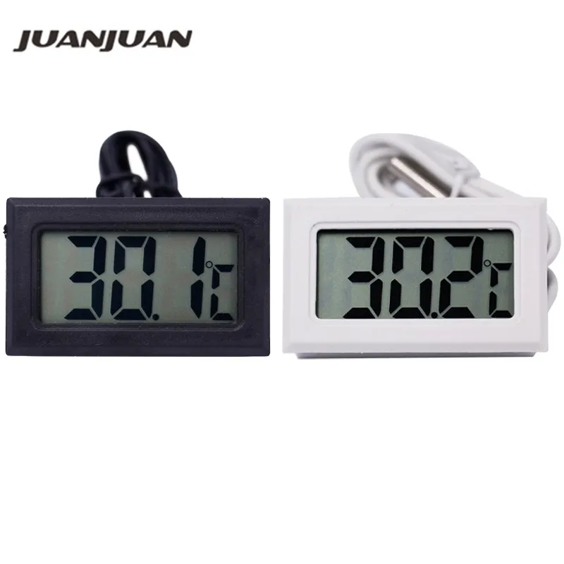 Termómetro de acuario para nevera, Sensor de temperatura Digital, medidor de humedad, Monitor de temperatura para refrigerador, pecera, 10 Uds. - imagen 2