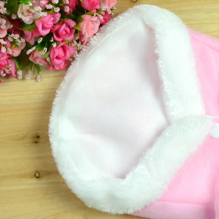Ropa cálida de conejo para otoño e invierno, abrigo grueso de lana para mascotas, Sudadera con capucha para perros y gatos, PT007, 2020 - imagen 3