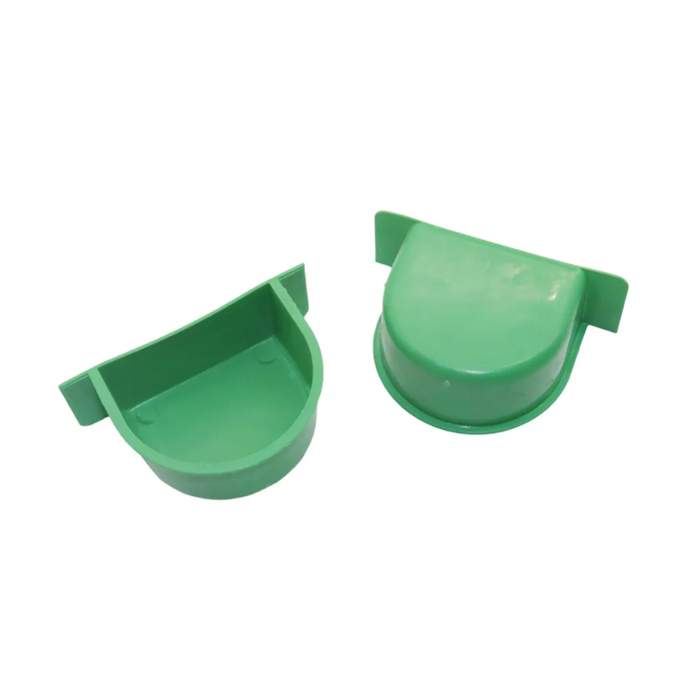 Cajas de comida para jaula de pájaros, comedero para loros, cuenco de agua y comida, taza para periquito, guacamayos, pinzones, comedero para pájaros canarios - imagen 5