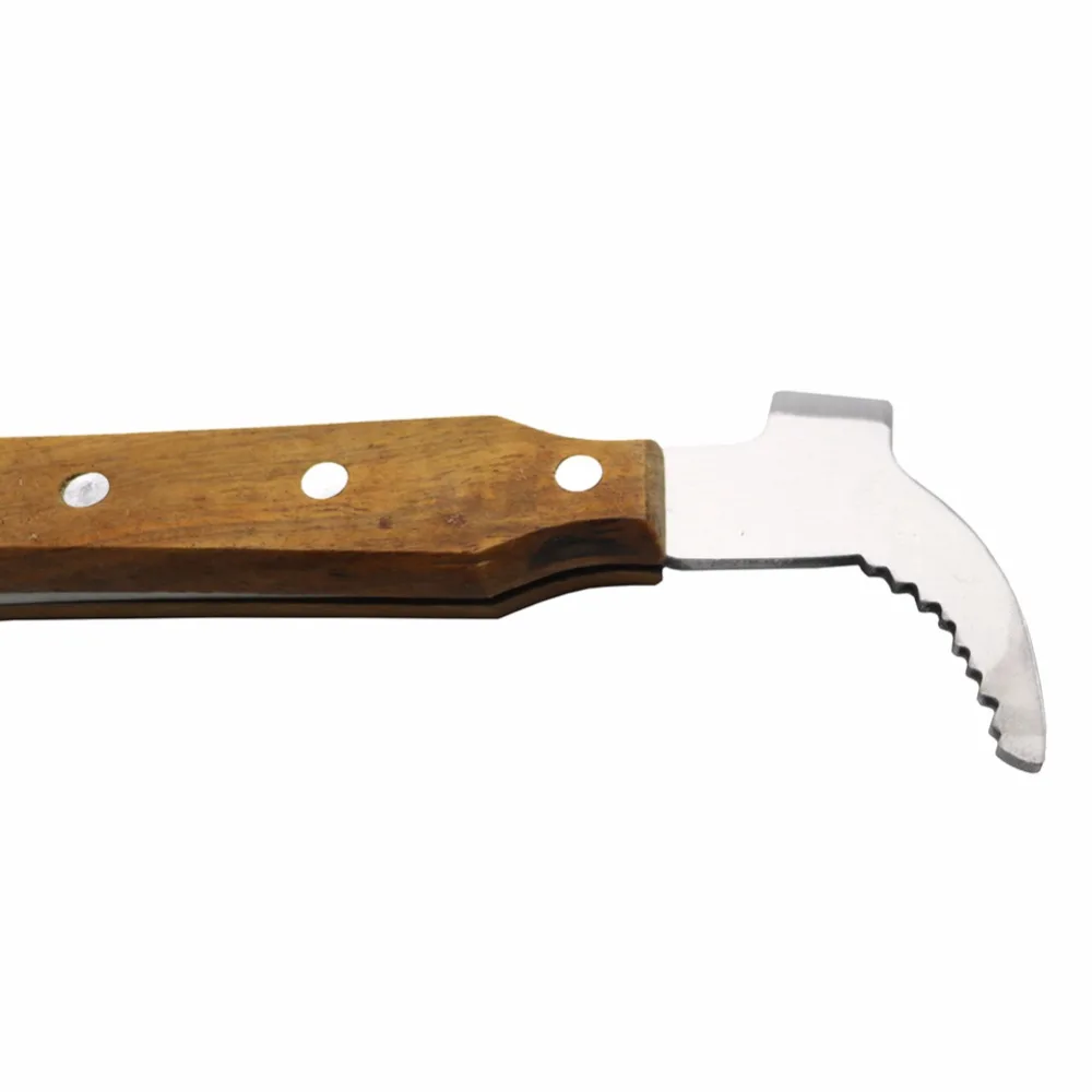 Cuchillo de raspado de miel con mango de madera, herramienta de colmena multifuncional, equipo de apicultura, suministros de apicultura, 1 unidad - imagen 5
