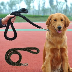 Correa nailon resistente para perros grandes – Golden Retriever y Bulldog