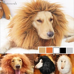 Abrigo jersey de león para perros – Melena suave invierno