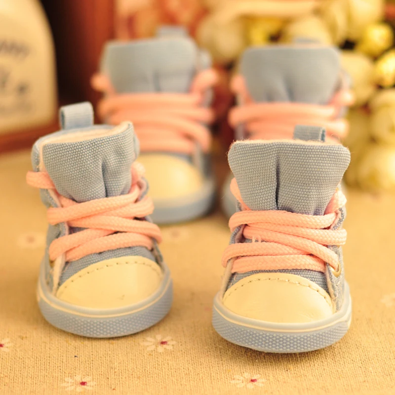 Zapatos antideslizantes para mascotas, calzado de moda para perros pequeños, botas para cachorros, ZL102, 2024 - imagen 4