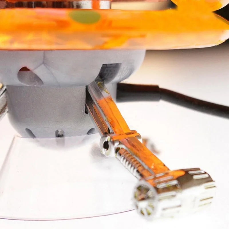 Estatua de acuario de OVNI suspendido, adornos decorativos de tanque de peces, fondo flotante, herramientas de paisaje de decoración de acuario - imagen 4