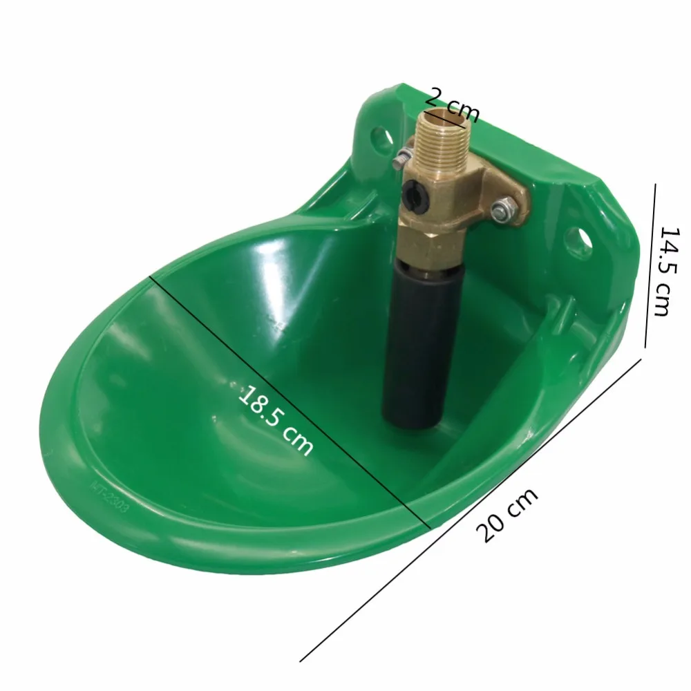 Bebedero automático para ovejas y cabras, bebedero para ovejas, tanque de agua para cabras, alimentador para ovejas, válvula de cobre para agricultura, herramienta para bebedero de granja, 1 ud. - imagen 2