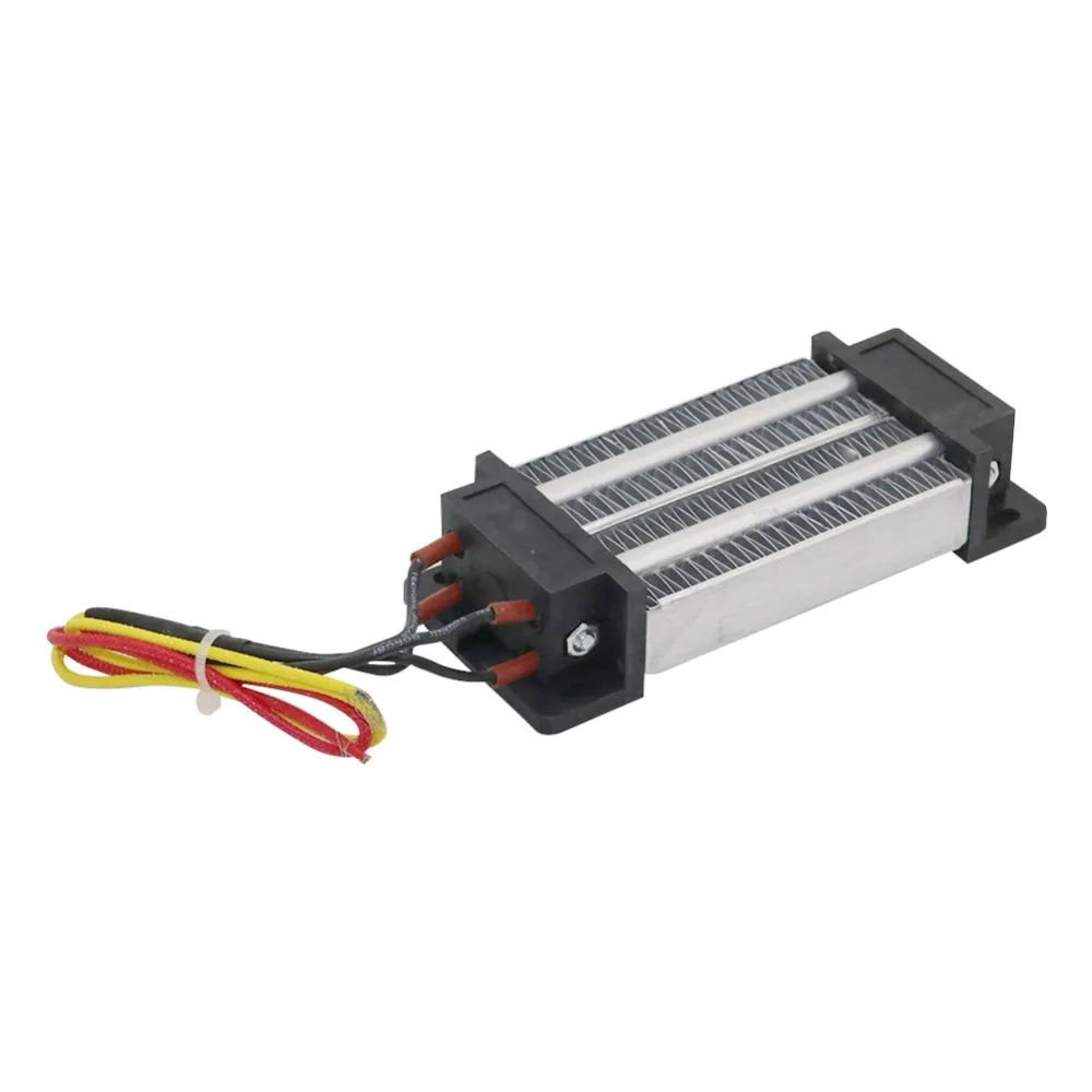 AC/DC 220V 200W aves de corral incubación duradera eléctrica cerámica termostática PTC elemento calefactor calentador de aire aislado 1 pieza - imagen 5