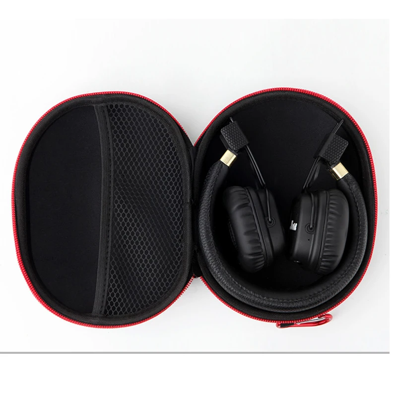 Funda impermeable con cierre de cremallera para auriculares, bolsa de almacenamiento dura para auriculares Studio 2,0 Solo1 Solo 2, organizador de viaje para auriculares - imagen 5