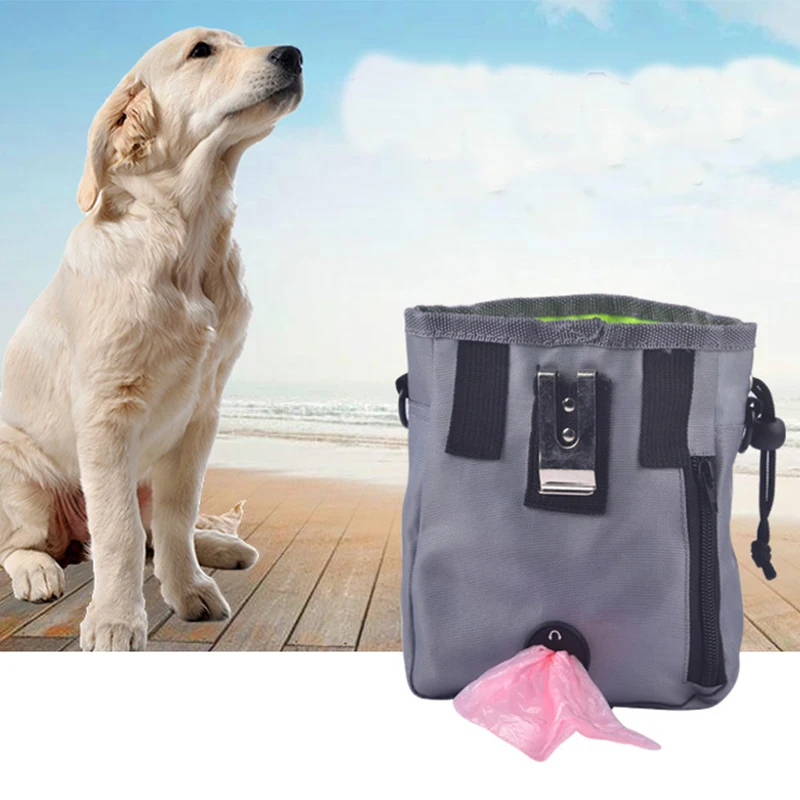 Pet Dog Pouch Dog Training Treat Bags Portable Detachable Doggie Pet Feed Pocket Pouch Puppy Snack Reward interactive Waist Bag7