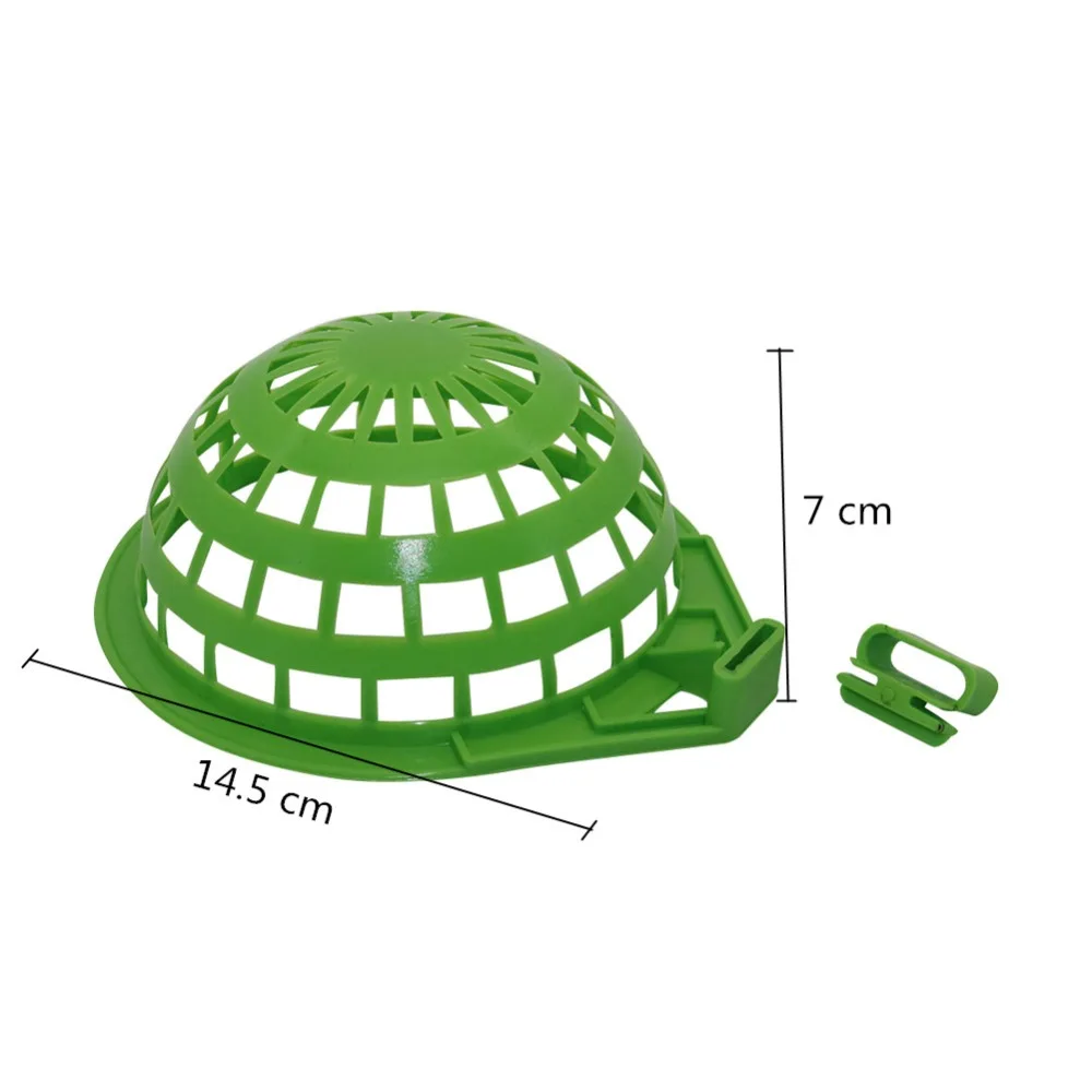 Jaula decorativa de plástico para Nido de Canario, 5 uds., jaula decorativa para huevos y pájaros, herramientas para incubar pájaros y mascotas, suministros, accesorios para incubar aves - imagen 2