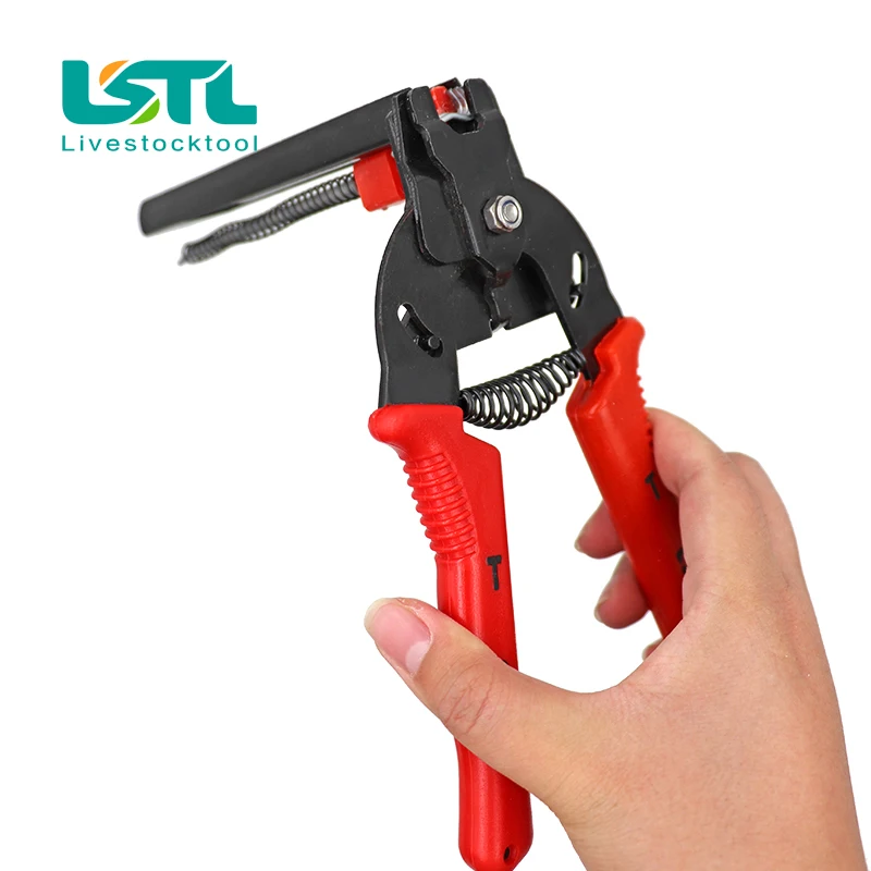 Abrazadera de instalación para jaula de pollo, alicates y clavos para jaula de conejo y perro, herramientas para jaula de animales de granja