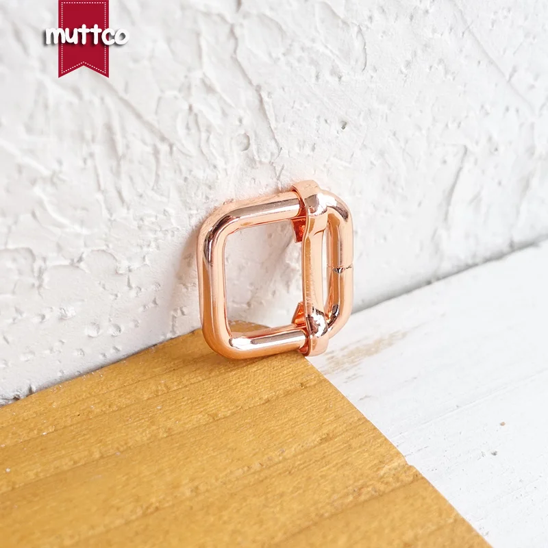 50 Uds DIY Collar de perro hebilla ajustable de Metal 15-30mm hebilla de cinturón para bolso productos para mascotas ajustador duradero en 4 colores