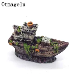 Decoración náutica pirata para acuario – Figura de resina detallada