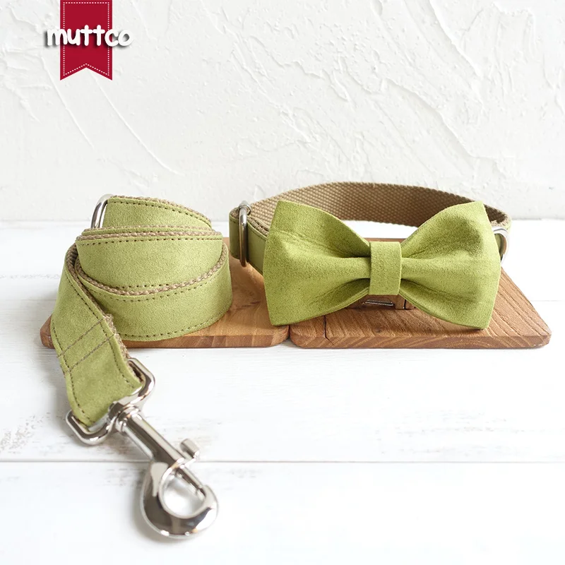 MUTTCO collar personalizado para mascotas, venta al por menor, collar para perros de diseño propio, hebilla de metal grabada en árbol, collar y correa para perros de 5 tamaños UDC031 - imagen 2