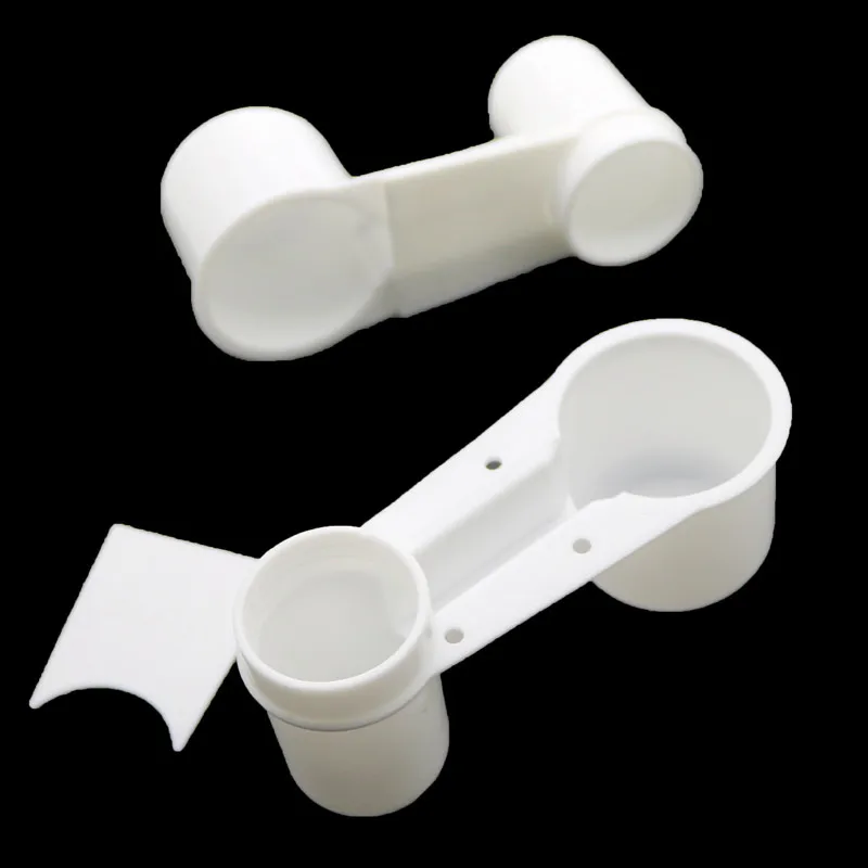 Bebedero automático para pájaros, bebedero automático de doble puerto para mascotas, 2 uds. - imagen 4