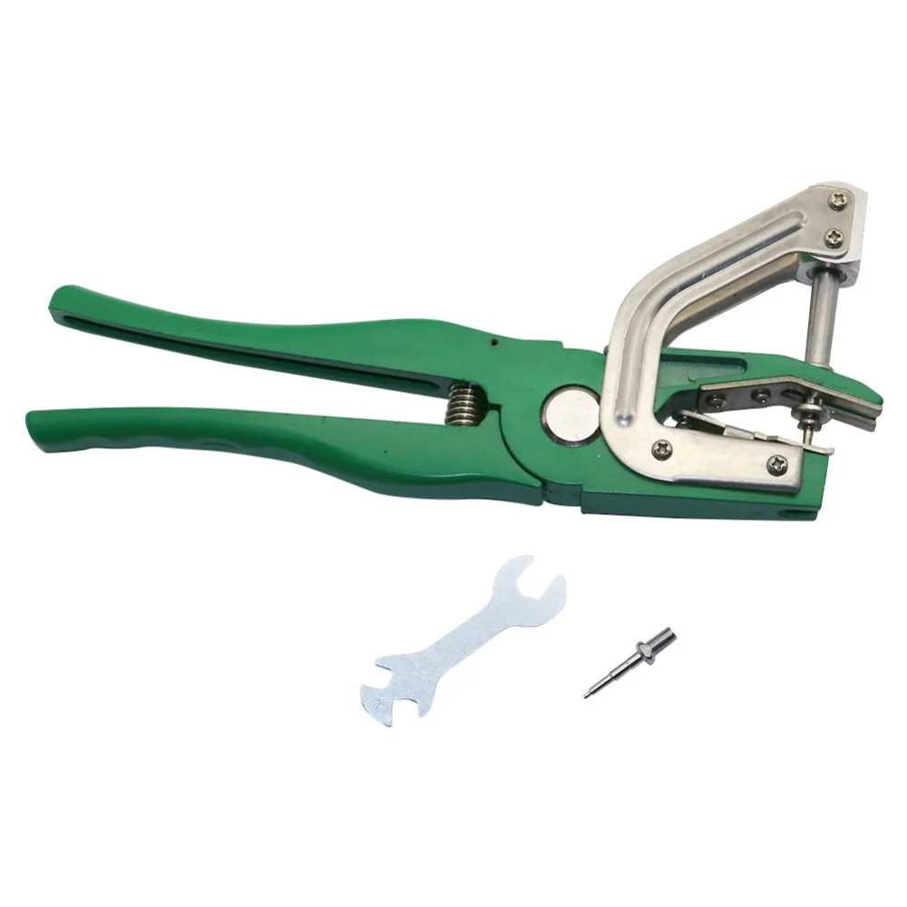 Alicates de etiqueta de oreja, herramienta veterinaria de cría de animales, vaca, oveja, conejo, herramienta de identificación de etiqueta de oreja, 1 ud. - imagen 3