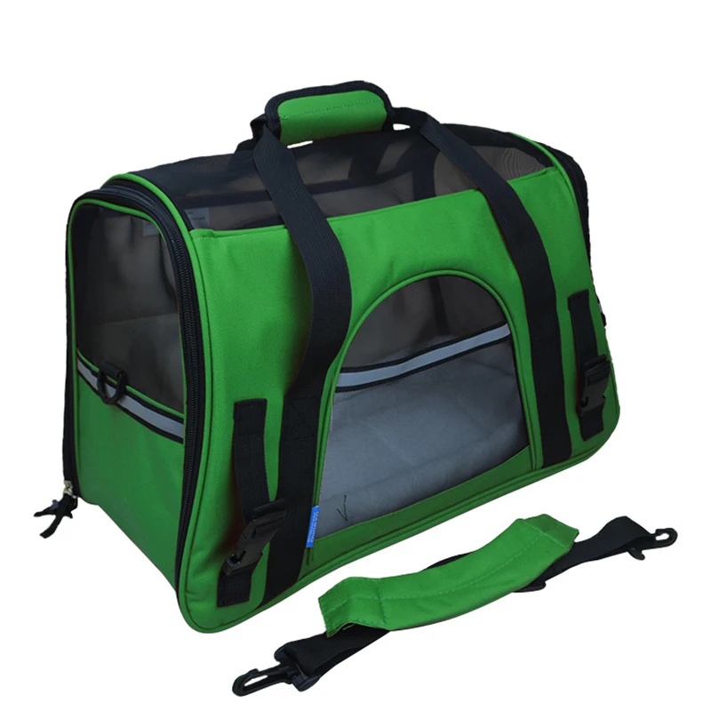 Transportín transpirable para perros, bolso de moda, portadores portátiles para gatos y mascotas, bolsa de viaje al aire libre, bolsa de transporte de hombro, jaula para perros y gatos - imagen 3