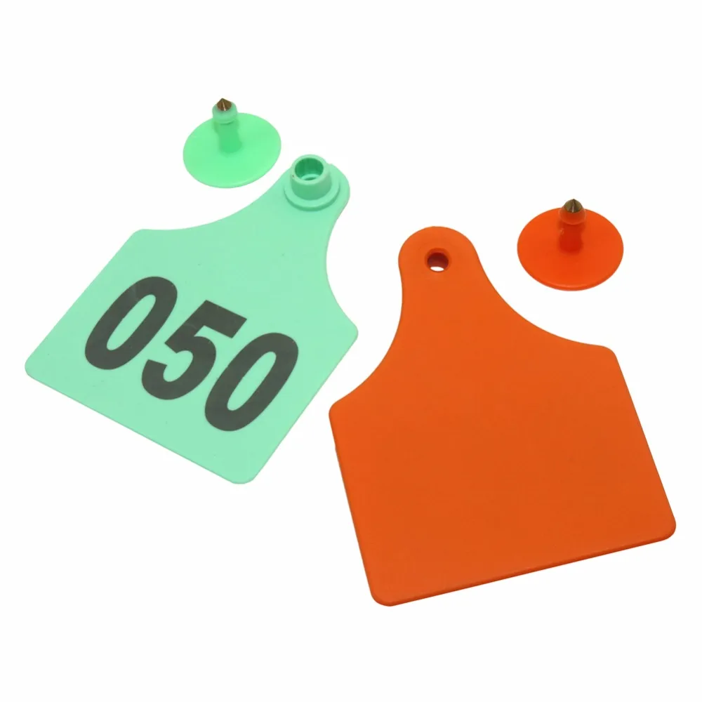 Etiquetas para la oreja de ganado de vaca, carteles de TPU n. ° 001 ~ 100, etiquetas para la oreja, escritura de pendientes de cabeza de cobre, tarjeta de identificación de animales de granja, etiqueta para la oreja de animales grandes - imagen 5