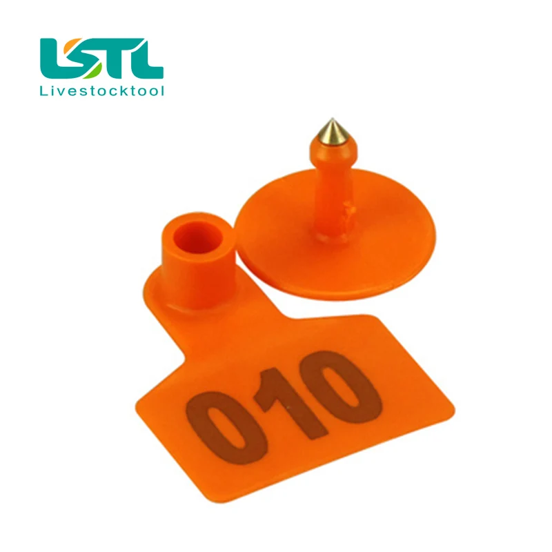 Etiquetas de oreja para ganado, con números de palabras, 001-500, láseres de oreja para animales de granja, identificación de cerdo, herramientas de granja - imagen 2