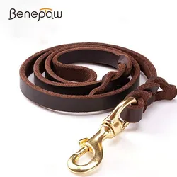 Correa de cuero para perros grandes – Artesanal y resistente