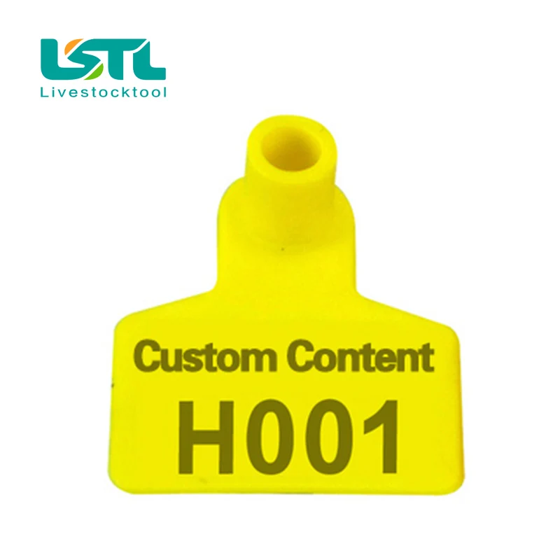 Etiquetas de oreja para ganado, con números de palabras, 001-500, láseres de oreja para animales de granja, identificación de cerdo, herramientas de granja - imagen 4