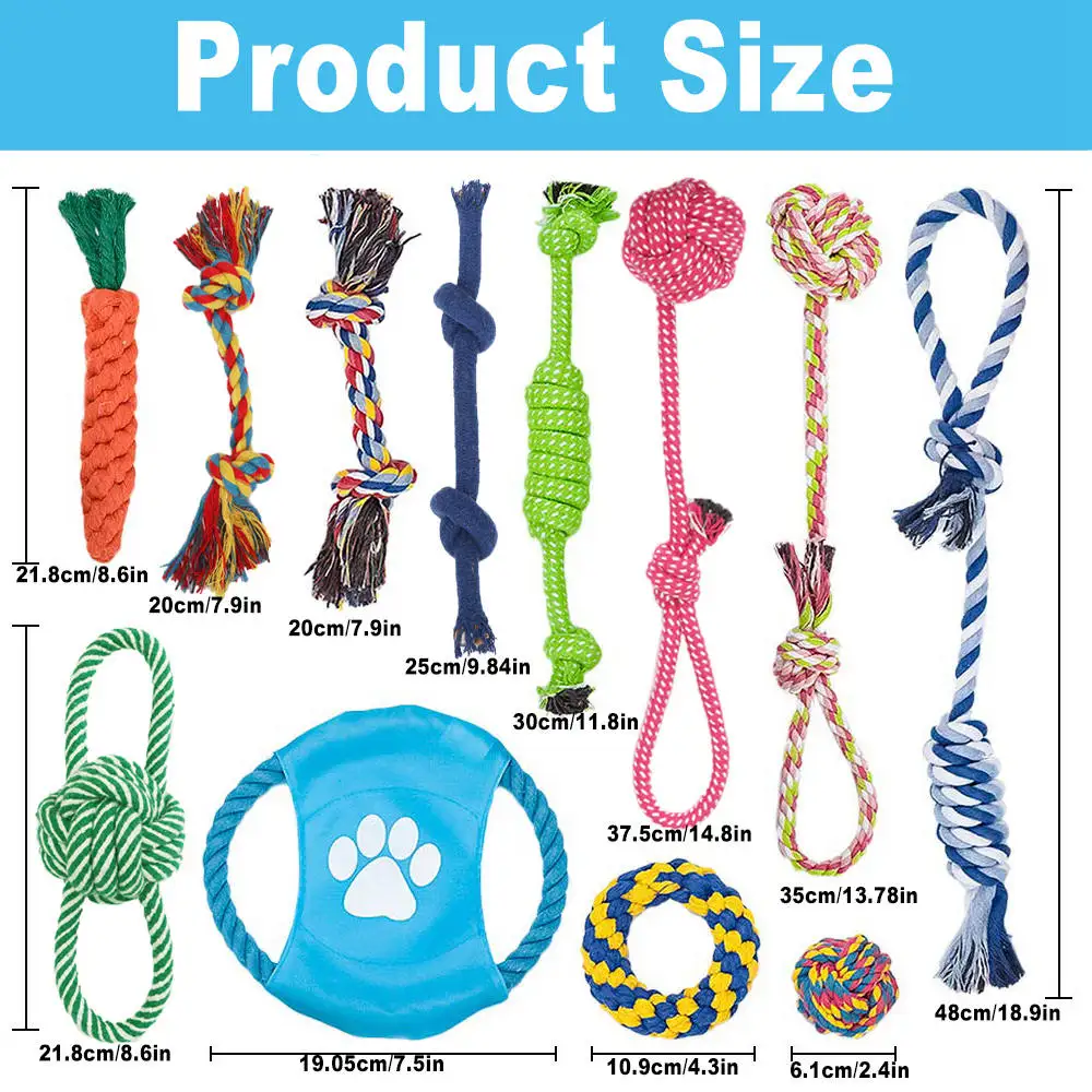12pcs Large Dog Toy