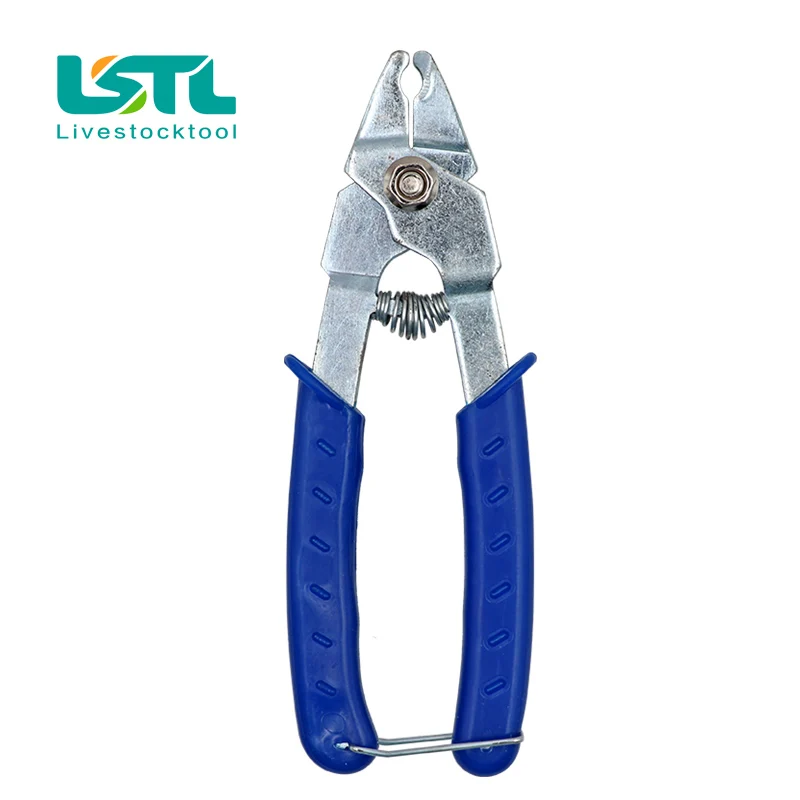 Instalación de abrazadera para jaula de pájaros y pollos, alicates para clavos M dispersos, alicates para jaulas de animales, accesorios para jaulas de conejo, herramientas de instalación - imagen 4