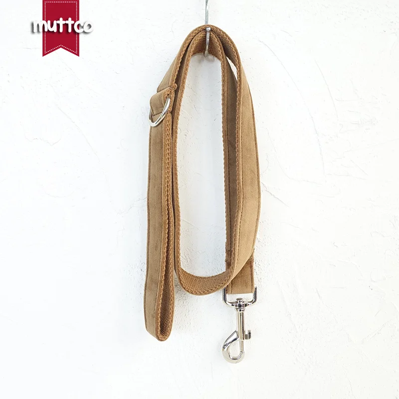 MUTTCO-collar para perro grabado, correa hecha a mano para mascotas, accesorio antipérdida ajustable para perros pequeños y grandes, 5 tamaños UDC079 - imagen 3