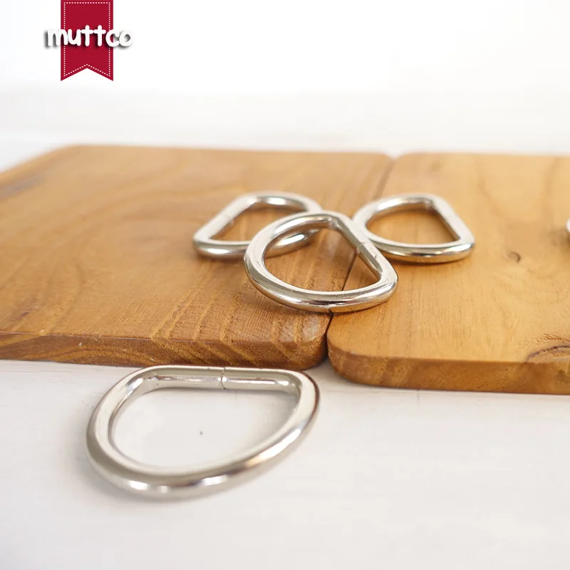 Anillos planos de metal no soldado de alta resistencia para mochila de 25mm, correas para ropa, collares para perros, accesorios, DK-006H de aleación de Zinc - imagen 3