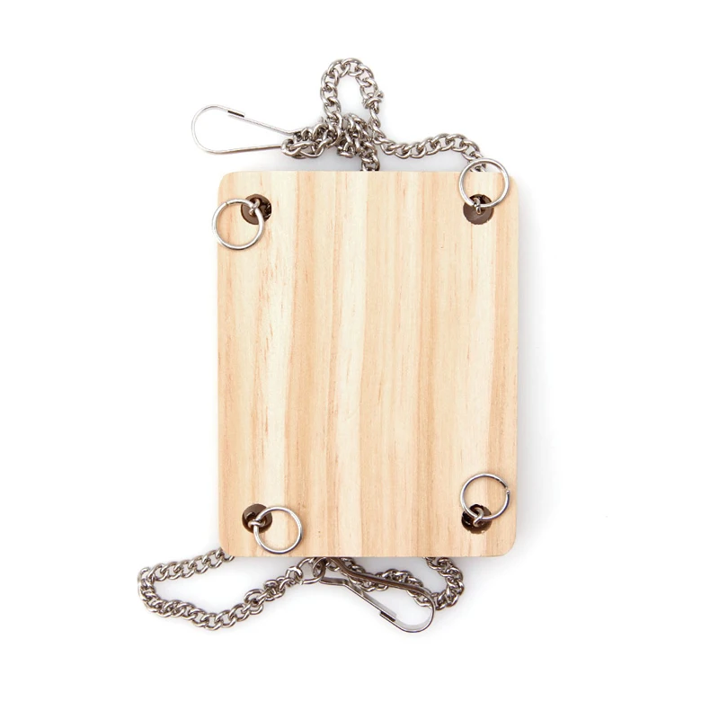 Productos para animales pequeños, juguetes para hámster y Chinchilla, arnés oscilante de madera, cama colgante, estera de descanso para loros, accesorios de juguetes colgantes para mascotas - imagen 5