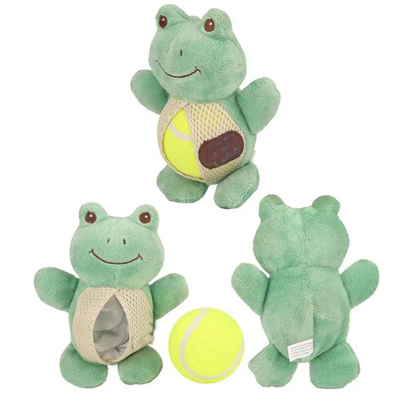 Lindo Animal de peluche de juguete para perros, juguete interactivo para perros, cachorros, gatos, entrenamiento divertido, resistente a mordeduras, masticar, sonido de chirrido, suministros para mascotas - imagen 3