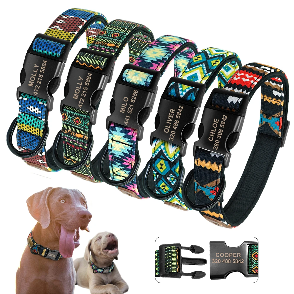 Collar personalizado para perro, accesorio para mascotas pequeñas, medianas y grandes, Pitbull - imagen 2