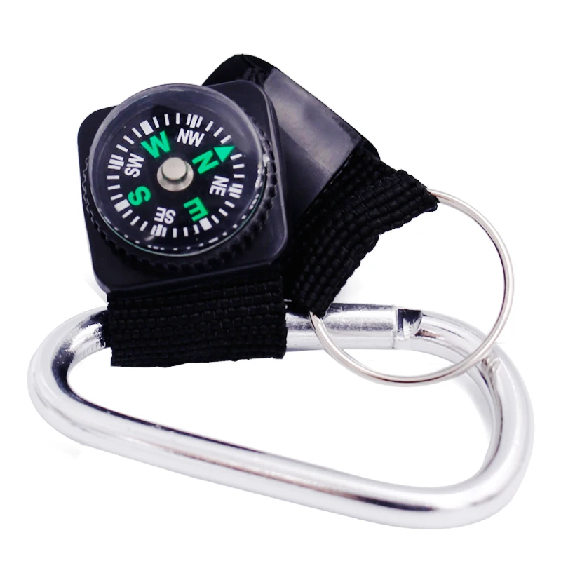 1/3/5 Uds Mini llavero termómetro multifunción Camping brújula termómetro escalada al aire libre probador de temperatura dispositivo de supervivencia - imagen 4