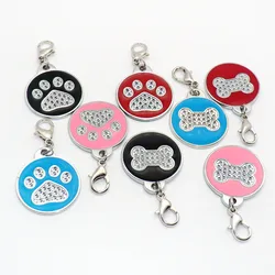 Medalla identificativa hueso para perro y gato – Grabable